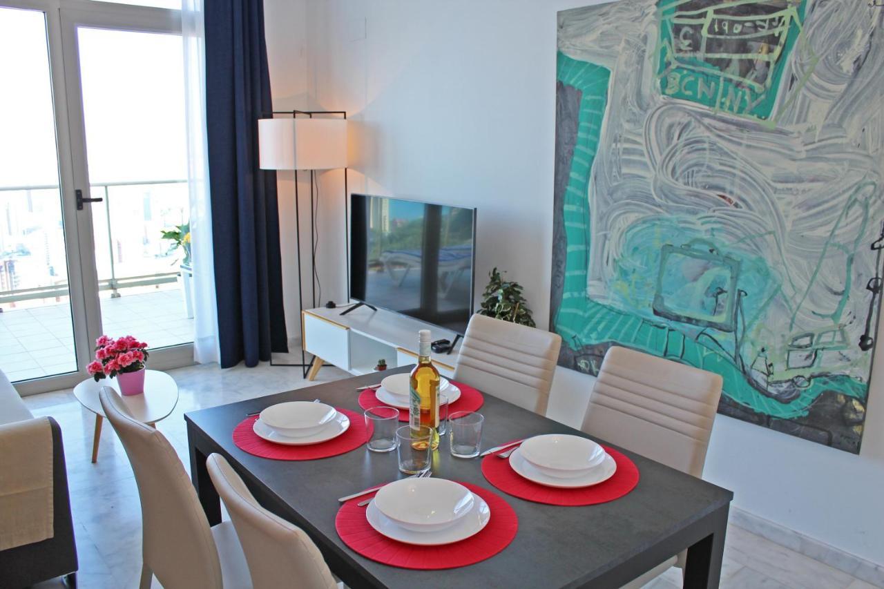 בנידורם Skyline 20 Apartamento De Lujo Con Terraza Privada Y Vistas Al Mar מראה חיצוני תמונה