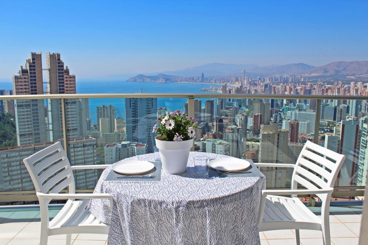 בנידורם Skyline 20 Apartamento De Lujo Con Terraza Privada Y Vistas Al Mar מראה חיצוני תמונה